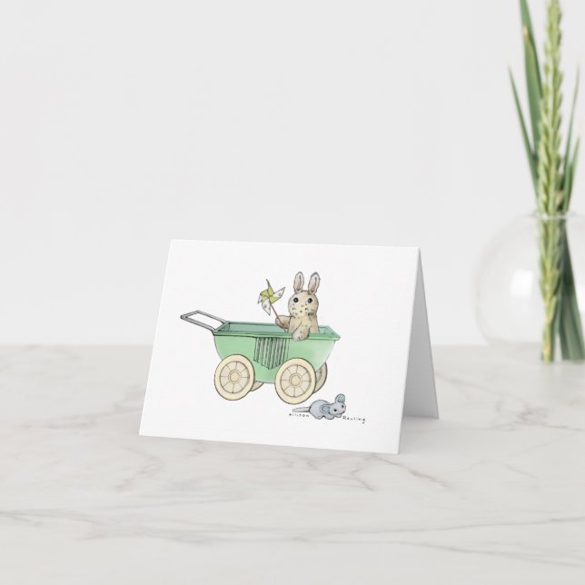 Welcome New Baby! - Green Card (Front)