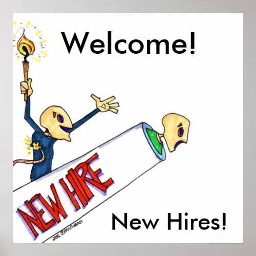 Welcome New Hires Poster