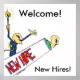 Welcome New Hires Poster Zazzle
