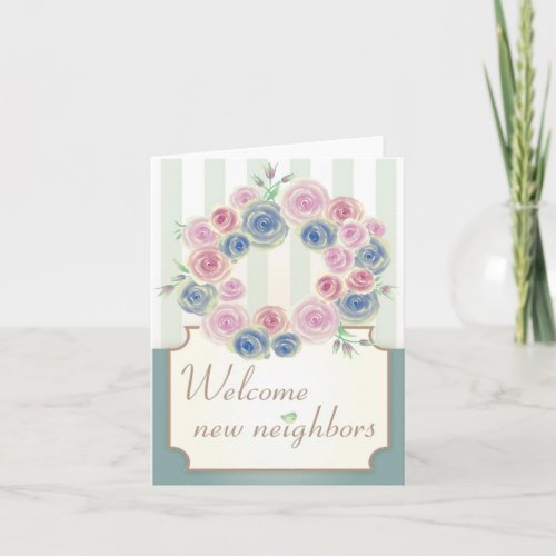 Welcome New Neighbors Note Card