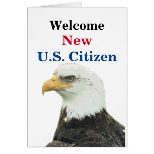 Welcome New U.S. Citizen Cards