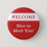 [ Thumbnail: "Welcome" "Nice to Meet You!" Button ]