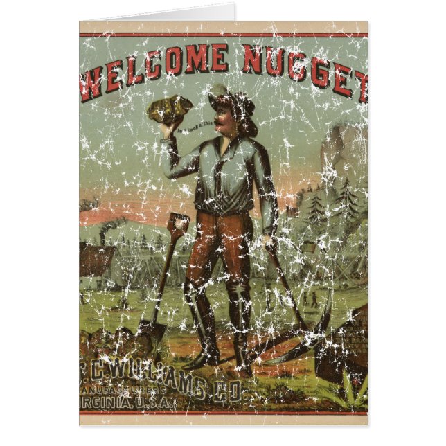 Welcome Nugget-1904 - distressed Cards (Front)