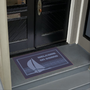 Welcome on Board Doormat