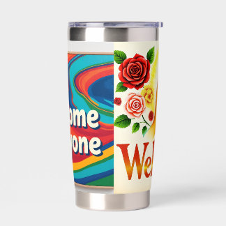 Welcome on insulated tumbler