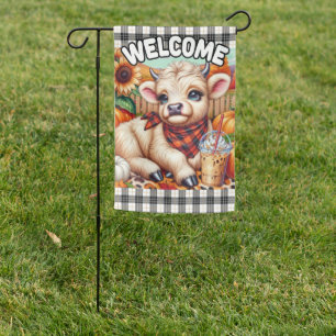 Welcome/ or Create Your own  Garden Flag