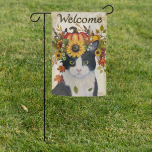 Welcome/ or Create Your own  Garden Flag
