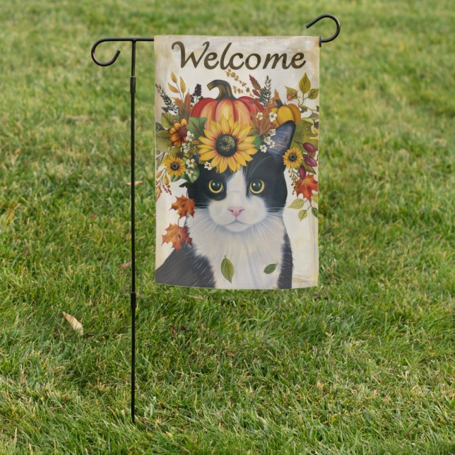 Welcome/ or Create Your own  Garden Flag (In SItu)