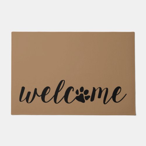 Welcome Paw Doormat