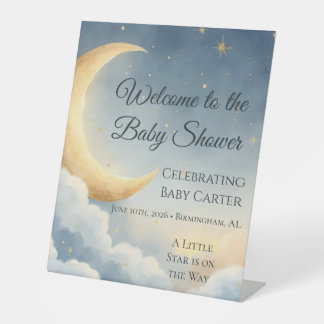 Welcome Pedestal Sign– A Little Star Collection Sign