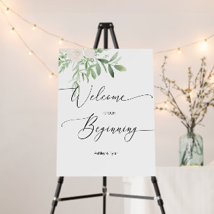Welcome Personalized Wedding Sign
