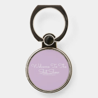 Welcome! Phone Ring Stand