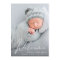 Welcome Photo Collage White Script Birth