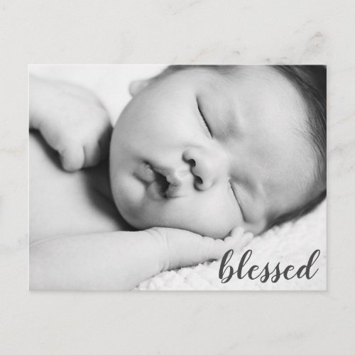 Welcome photo newborn baby arrival template