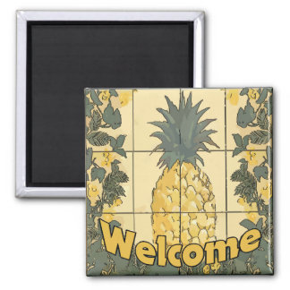 Welcome Pineapple Magnet