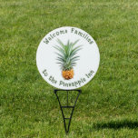 Welcome Pineapple Yard Sign