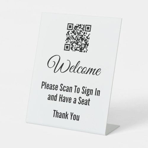 Welcome Please Scan To Sign In QR Code