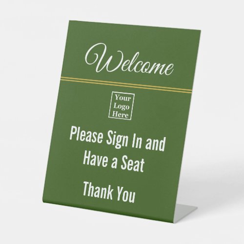 Welcome Please Sign In and Your Logo Here Green