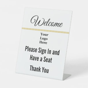 Welcome Please Sign In and Your Logo Here White