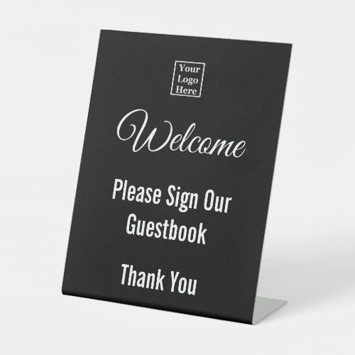 Welcome Please Sign Our Guestbook Your Logo Here