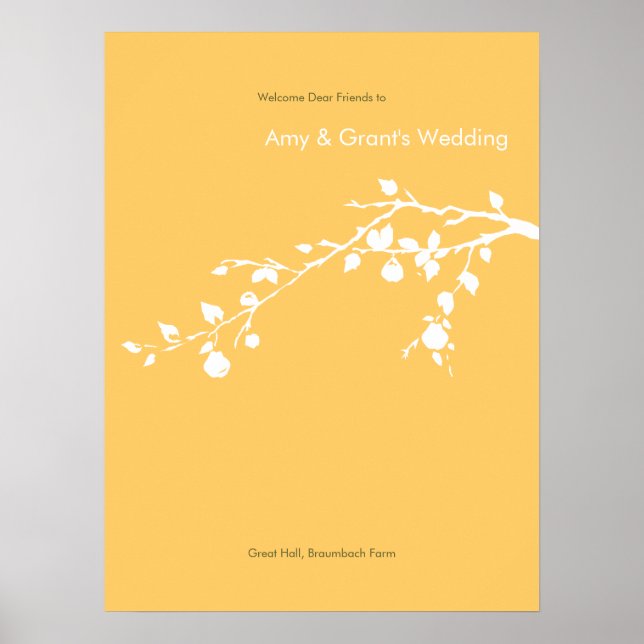 Welcome Poster - A Great Pear (Front)