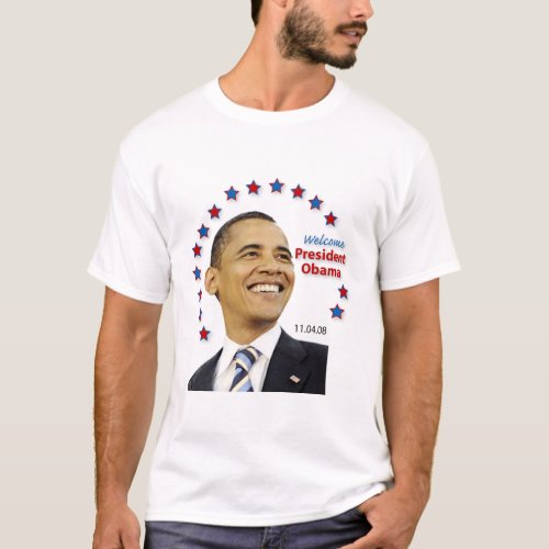 Welcome President Obama T_Shirt