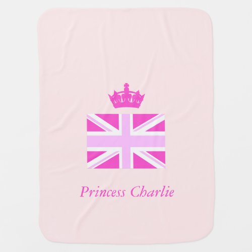 Welcome Princess Charlie Baby Blanket