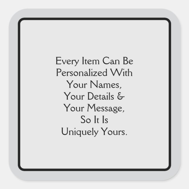 Welcome Pt 4 Square Sticker (Front)