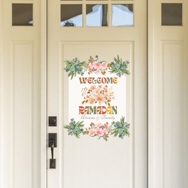 Welcome Ramadan Decor Door Sign (Creator Uploaded)