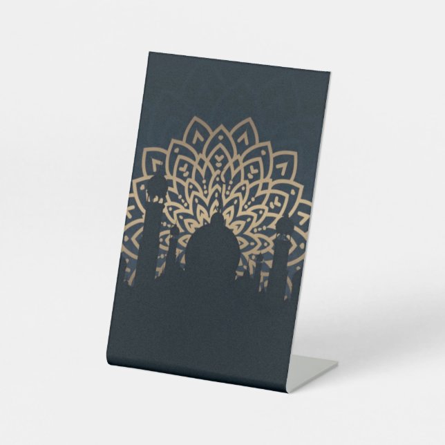 Welcome Ramadan Pedestal Sign (Front)