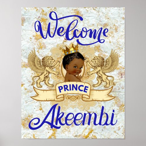 Welcome Royal African Prince Poster