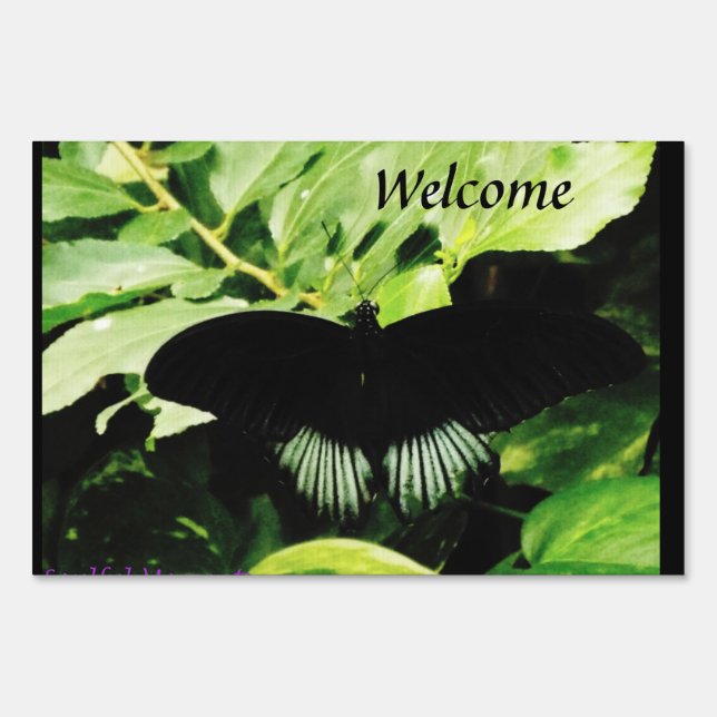 Welcome! Sign (Front)