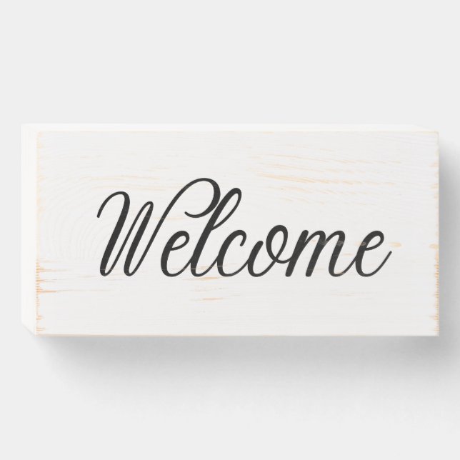Welcome Sign (Front Horizontal)