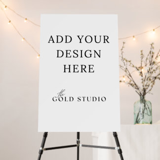 Welcome Sign 20 x 30 inch Foam Board