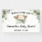Welcome Sign Baby Shower Forest Animals Banner
