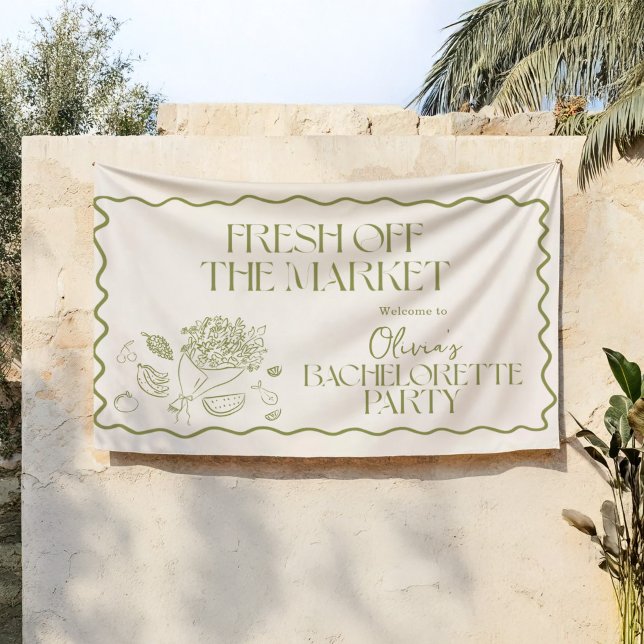 Welcome Sign Banner Fresh Off the Market (Creator Uploaded)