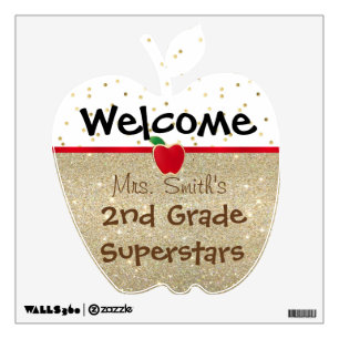 Welcome Sign- Door or Window Wall Decal