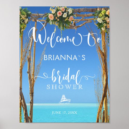 Welcome Sign  Floral Wedding Gate Bridal Shower