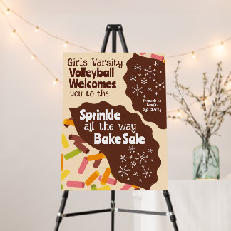 Welcome Sign Holiday Cookie Swap l or Bake Sale 