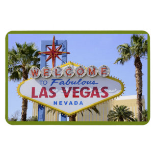 Welcome Sign Nevada Las Vegas Magnet