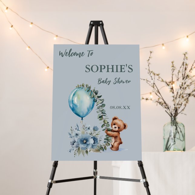  Welcome Sign – Oh Boy! We Can Bearly Wait (In Situ (Stand))