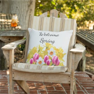Welcome Spring / Daffodils Flowers 