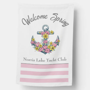 Welcome Spring Lake House Flag