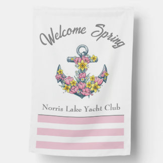 Welcome Spring Lake House Flag