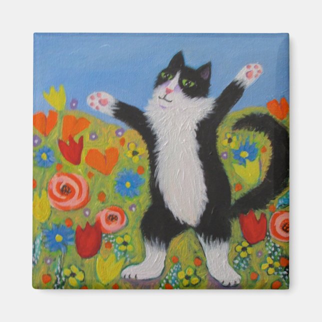 Welcome Spring Magnet (Front)