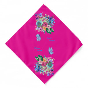 Welcome spring Pet Bandana