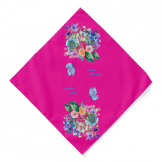 Welcome spring Pet Bandana