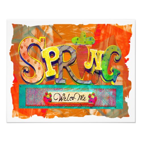 Welcome Spring Photo Print