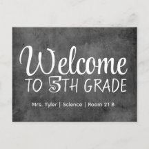 Welcome Student First Day of School Personalized