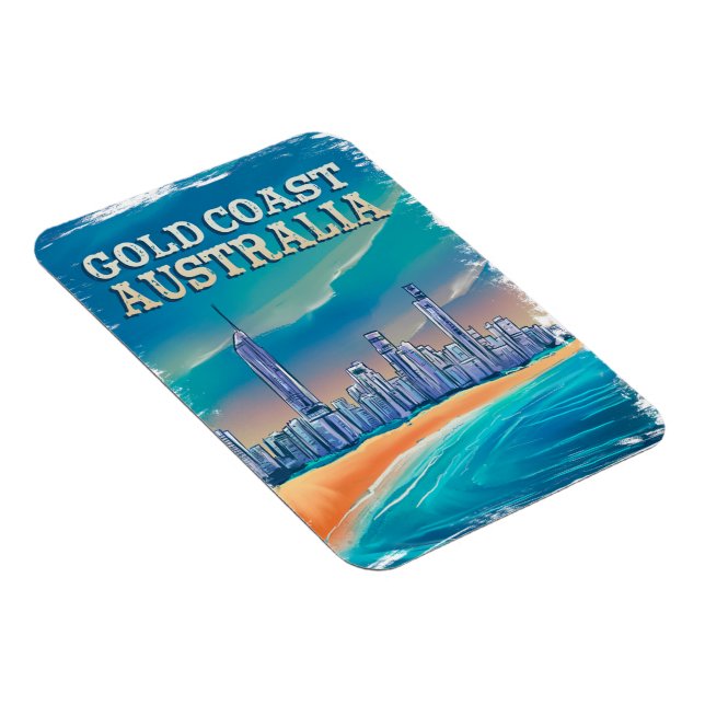 Welcome Summer - Beach Outfits - Gold coast Austra Magnet (Right Side)